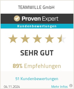 "ProvenExpert Bewertungssiegel"