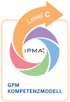 Logo GPM Kompetenzmodell Level C