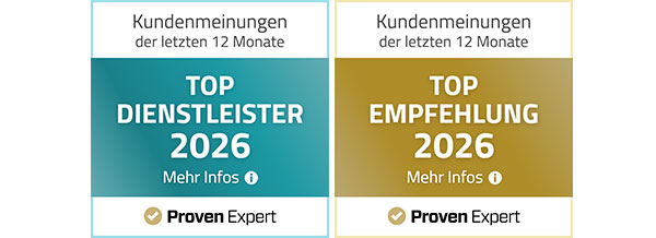 TEAMWILLE ProvenExpert Auszeichnungen TEAMWILLE ProvenExpert Auszeichnungen